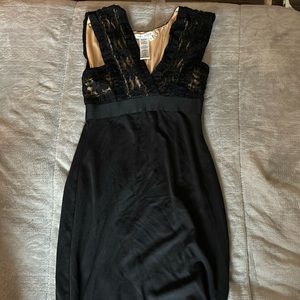 cute black dress.